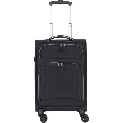 D&N Travel Line 9204 4 Rollen Kabinentrolley 55 cm, Koffer, Schwarz D&N Travel Line 9204 4 Rollen Kabinentrolley 55 cm, Koffer, Schwarz