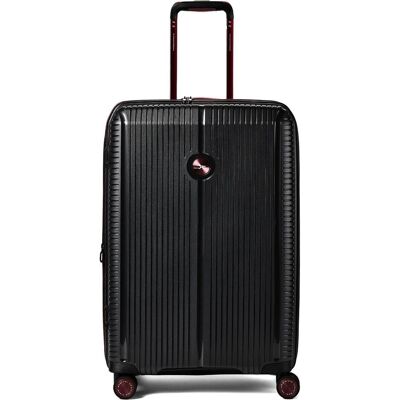 Polestream Paris 4 Rollen Trolley 69 cm mit Dehnfalte, Koffer, Schwarz Polestream Paris 4 Rollen Trolley 69 cm mit Dehnfalte, Koffer, Schwarz