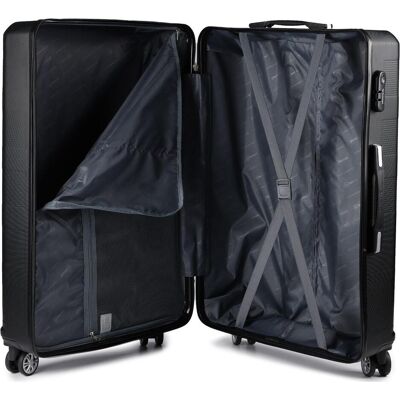 Benzi 5330 4 Rollen Trolley M 65 cm, Koffer, Schwarz Benzi 5330 4 Rollen Trolley M 65 cm, Koffer, Schwarz