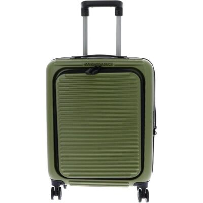 Mandarina Duck Tank Case Cabin Trolley With Front Pocket, Koffer, Grün Mandarina Duck Tank Case Cabin Trolley With Front Pocket, Koffer, Grün