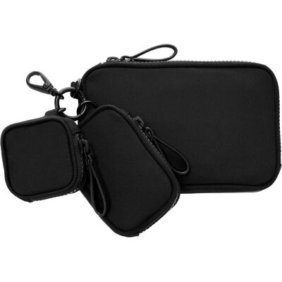 Fossil Tech Reiseetui Set 3tlg., Reisezubehör, Schwarz Fossil Tech Reiseetui Set 3tlg., Reisezubehör, Schwarz
