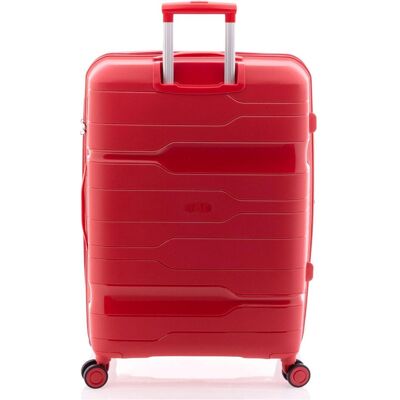 Gladiator 3800 4 Rollen Trolley 77 cm mit Dehnfalte, Koffer, Rot Gladiator 3800 4 Rollen Trolley 77 cm mit Dehnfalte, Koffer, Rot