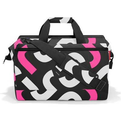 reisenthel Allrounder L Pocket Bold Signature pink – Vielseitige Doktortasche für Reise, Arbeit und, Reisezubehör, Pink reisenthel Allrounder L Pocket Bold Signature pink – Vielseitige Doktortasche für Reise, Arbeit und, Reisezubehör, Pink