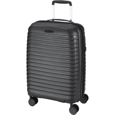 D&N Travel Line 4500 4 Rollen Kabinentrolley S 55 cm mit Dehnfalte, Koffer, Schwarz D&N Travel Line 4500 4 Rollen Kabinentrolley S 55 cm mit Dehnfalte, Koffer, Schwarz