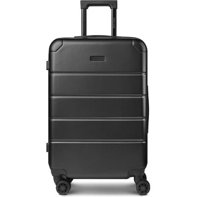 Police Dublin 4 Rollen Trolley M 64 cm mit Dehnfalte, Koffer, Schwarz Police Dublin 4 Rollen Trolley M 64 cm mit Dehnfalte, Koffer, Schwarz