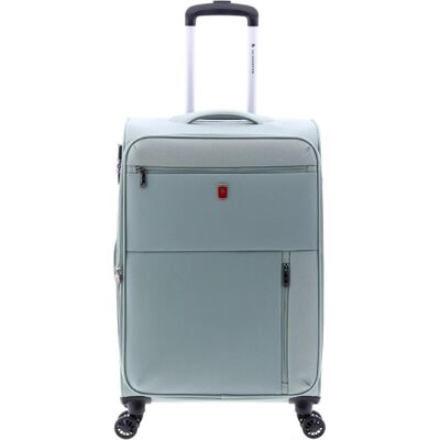 Gladiator 3700 4 Rollen Trolley 66 cm mit Dehnfalte, Koffer, Grün Gladiator 3700 4 Rollen Trolley 66 cm mit Dehnfalte, Koffer, Grün