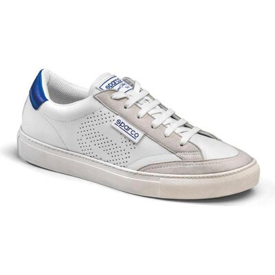 Sparco S-Time Blau Weiß Herren Freizeit-Sneaker - Casual Trainers Sparco S-Time Blau Weiß Herren Freizeit-Sneaker - Casual Trainers