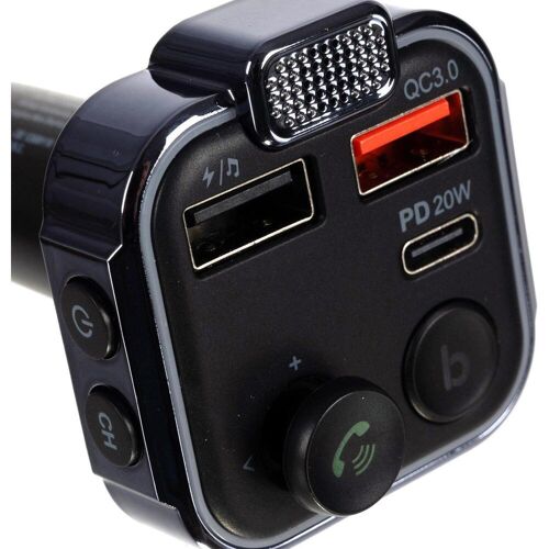 BaByliss Autoradio Zubehör, Bluetooth-Sender mit Autoladegerät 12 V / 24 V