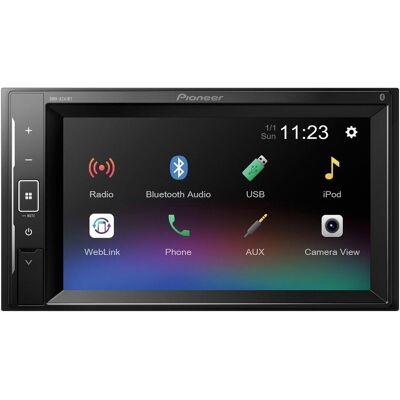 Pioneer Autoradio, DMH-A241BT - Multimedia Autoradio Dubbeldin - BT (Android Auto, Apple Carplay) Pioneer Autoradio, DMH-A241BT - Multimedia Autoradio Dubbeldin - BT (Android Auto, Apple Carplay)