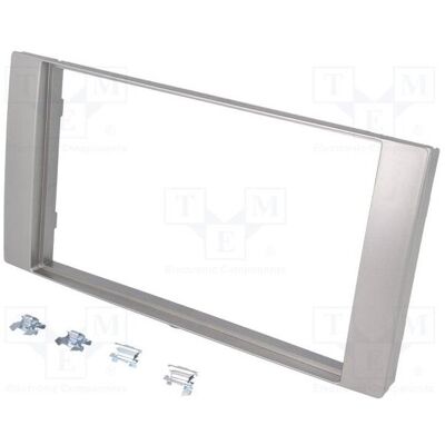 Per.Pic., Autoradio Installation, Radio-Einbaurahmen Ford 2 DIN silber Per.Pic., Autoradio Installation, Radio-Einbaurahmen Ford 2 DIN silber