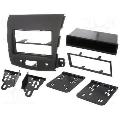 Per.Pic., Autoradio Installation, Radio-Einbaurahmen Citroën,Mitsubishi,Peugeot 2 DIN schwarz Per.Pic., Autoradio Installation, Radio-Einbaurahmen Citroën,Mitsubishi,Peugeot 2 DIN schwarz