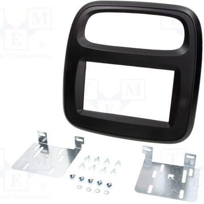 Per.Pic., Autoradio Installation, Radio-Einbaurahmen Fiat,Nissan,Opel,Renault 2 DIN schwarz Per.Pic., Autoradio Installation, Radio-Einbaurahmen Fiat,Nissan,Opel,Renault 2 DIN schwarz