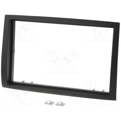 Per.Pic., Autoradio Installation, Radio-Einbaurahmen Citroën,Fiat,Peugeot 2 DIN schwarz Per.Pic., Autoradio Installation, Radio-Einbaurahmen Citroën,Fiat,Peugeot 2 DIN schwarz