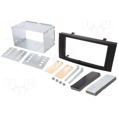 Per.Pic., Autoradio Installation, Radio-Einbaurahmen VW 2 DIN schwarz Per.Pic., Autoradio Installation, Radio-Einbaurahmen VW 2 DIN schwarz