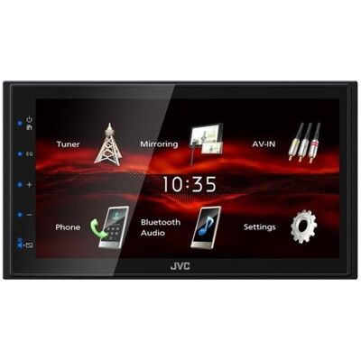 JVC Autoradio, KW-M180BT - 2 DIN multimedia autoradio JVC Autoradio, KW-M180BT - 2 DIN multimedia autoradio