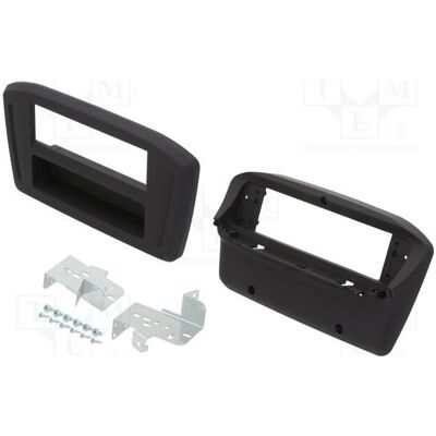 Per.Pic., Autoradio Installation, Radio-Einbaurahmen Hyundai 1 DIN mattgrau Per.Pic., Autoradio Installation, Radio-Einbaurahmen Hyundai 1 DIN mattgrau