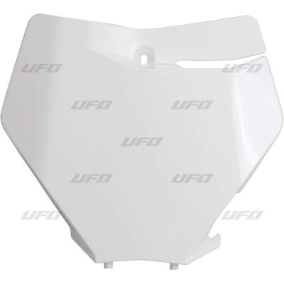 UFO, Motorrad Zubehör, UFO-Nummernschild für KTM SX/SXF '19-'22, weiss UFO, Motorrad Zubehör, UFO-Nummernschild für KTM SX/SXF '19-'22, weiss
