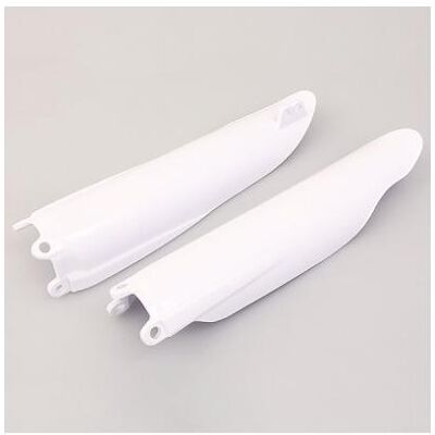UFO, Motorrad Zubehör, Stossdämpferabdeckungen vorne für Yamaha YZ 125/250 (2008–2020) und YZF 250/450 (2008–2018), weiss UFO, Motorrad Zubehör, Stossdämpferabdeckungen vorne für Yamaha YZ 125/250 (2008–2020) und YZF 250/450 (2008–2018), weiss