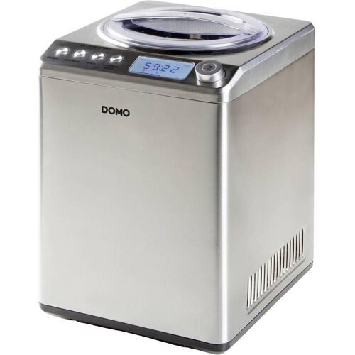 Domo Eismaschine PRO 2.5 L, Eisherstellung, Silber