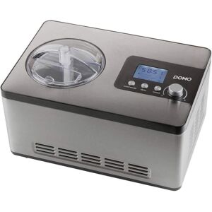 Domo Eismaschine DO9207I, Eisherstellung, Silber Domo Eismaschine DO9207I, Eisherstellung, Silber