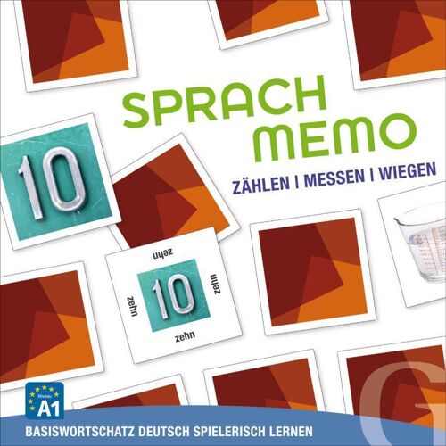 Grubbe Media Sprachmemo Deutsch: Zählen / Messen / Wiegen (Deutsch)
