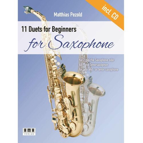 Ama 11 Duets for Beginners for Saxophone, Fachbücher