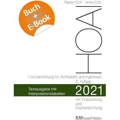 FeuerTRUTZ Network HOAI 2021 – Textausgabe mit Interpolationstabellen - mit E-Book (PDF), Fachbücher von Anke Eich, Rainer Eich FeuerTRUTZ Network HOAI 2021 – Textausgabe mit Interpolationstabellen - mit E-Book (PDF), Fachbücher von Anke Eich, Rainer Eich