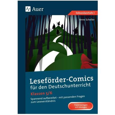 Auer Leseförder-Comics für den Deutschunterricht 5-6, Schulbücher von Anne Scheller Auer Leseförder-Comics für den Deutschunterricht 5-6, Schulbücher von Anne Scheller