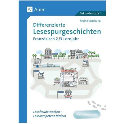 Auer Differenzierte Lesespurgeschichten Französisch 2-3, Schulbücher von Regina Vogelsang Auer Differenzierte Lesespurgeschichten Französisch 2-3, Schulbücher von Regina Vogelsang