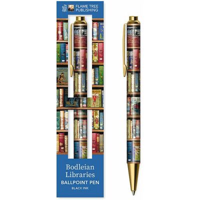 Browntrout Verlag, Schreibstifte, Bodleian Libraries: Hobbies & Pastimes Bookshelves Boxed Decorative Ballpoint Pen (1x) Browntrout Verlag, Schreibstifte, Bodleian Libraries: Hobbies & Pastimes Bookshelves Boxed Decorative Ballpoint Pen (1x)