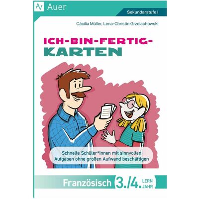 Auer Müller:Ich-bin-fertig-Karten Französisc, Schulbücher von Cäcilia Müller, Lena-Christin Grzelachowski Auer Müller:Ich-bin-fertig-Karten Französisc, Schulbücher von Cäcilia Müller, Lena-Christin Grzelachowski