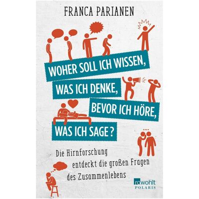 rororo Woher soll ich wissen, was ich denke, bevor ich höre, was ich sage?, Ratgeber von Franca Parianen rororo Woher soll ich wissen, was ich denke, bevor ich höre, was ich sage?, Ratgeber von Franca Parianen