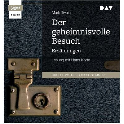 Audio Verlag Der geheimnisvolle Besuch. Erzählungen, Hörbücher von Mark Twain, Günther Klotz, Hans Korte Audio Verlag Der geheimnisvolle Besuch. Erzählungen, Hörbücher von Mark Twain, Günther Klotz, Hans Korte