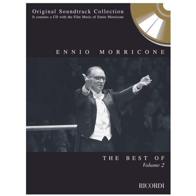 Ricordi The Best of Ennio Morricone vol.2 (+CD) for piano, Fachbücher von Ennio Morricone Ricordi The Best of Ennio Morricone vol.2 (+CD) for piano, Fachbücher von Ennio Morricone