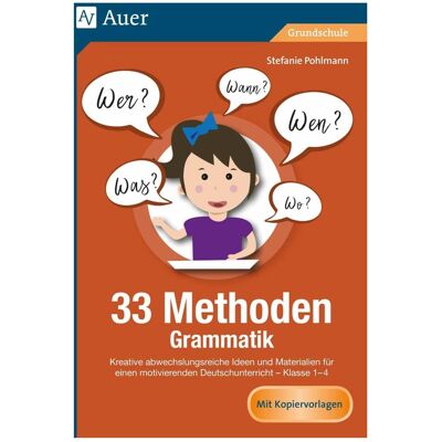Auer 33 Methoden Grammatik, Schulbücher von Stefanie Pohlmann Auer 33 Methoden Grammatik, Schulbücher von Stefanie Pohlmann