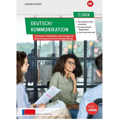 Westermann Unterrichtsthemen Deutsch/Kommunikation. Ausgabe 2/2024, Schulbücher Westermann Unterrichtsthemen Deutsch/Kommunikation. Ausgabe 2/2024, Schulbücher