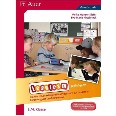 Auer Lesen im Leseteam trainieren, Schulbücher von Eva-Maria Kirschhock, Meike Munser-Kiefer Auer Lesen im Leseteam trainieren, Schulbücher von Eva-Maria Kirschhock, Meike Munser-Kiefer