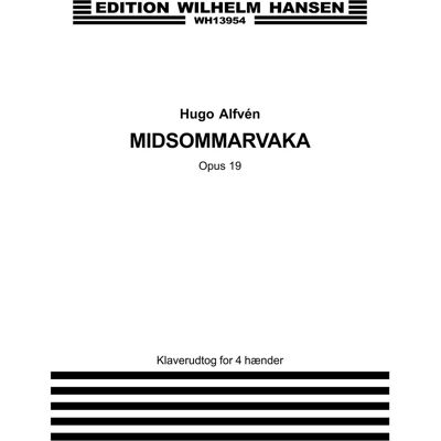 Hansen Hugo Alfvén, Midsommarvaka Svnsk Rhp Piano Duet Buch, Fachbücher Hansen Hugo Alfvén, Midsommarvaka Svnsk Rhp Piano Duet Buch, Fachbücher
