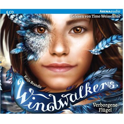 Arena audio – Windwalkers – Verborgene Flügel (1) (5 CDs), Hörbücher von Katja Brandis Arena audio – Windwalkers – Verborgene Flügel (1) (5 CDs), Hörbücher von Katja Brandis