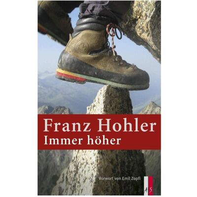 AS Immer höher, Belletristik von Franz Hohler AS Immer höher, Belletristik von Franz Hohler