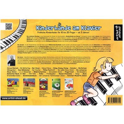 Ahead Kinderhände am Klavier, Fachbücher von Valenthin Engel Ahead Kinderhände am Klavier, Fachbücher von Valenthin Engel