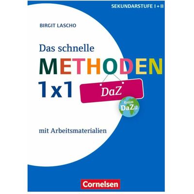 Cornelsen Fachmethoden Sekundarstufe I und II. Das schnelle Methoden-1x1 DaZ, Fachbücher von Birgit Lascho Cornelsen Fachmethoden Sekundarstufe I und II. Das schnelle Methoden-1x1 DaZ, Fachbücher von Birgit Lascho