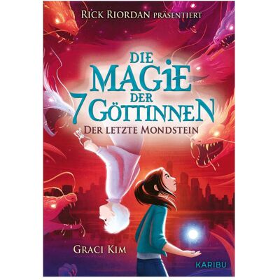 Edel Die Magie der 7 Göttinnen (Band 2) - Der Letzte Mondstein (Rick Riordan Presents), Kinderbücher von Graci Kim Edel Die Magie der 7 Göttinnen (Band 2) - Der Letzte Mondstein (Rick Riordan Presents), Kinderbücher von Graci Kim