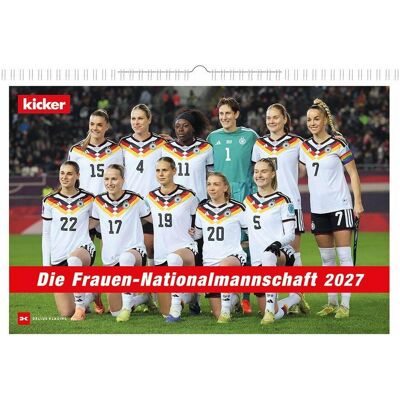 Delius Klasing, Kalender, Fussball-Nationalelf der Frauen 2027 (Spezial) Delius Klasing, Kalender, Fussball-Nationalelf der Frauen 2027 (Spezial)