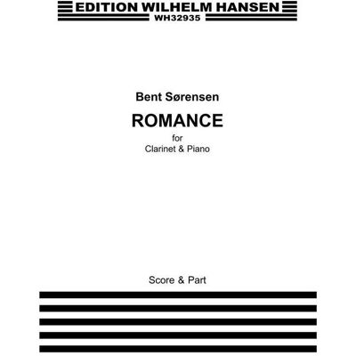 Hansen WH32935 Romance for clarinet and piano, Fachbücher Hansen WH32935 Romance for clarinet and piano, Fachbücher