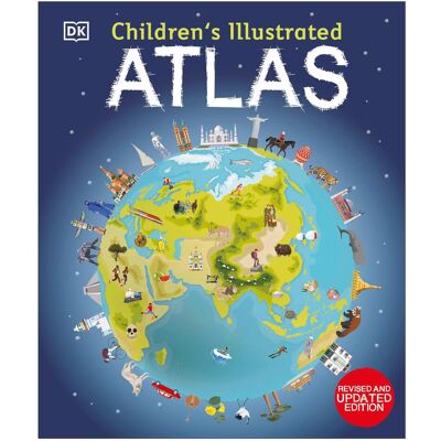 Dorling Kindersley Children's Illustrated Atlas, Kinderbücher von DK, Andrew Brooks Dorling Kindersley Children's Illustrated Atlas, Kinderbücher von DK, Andrew Brooks