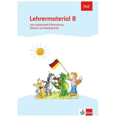 DaZ. Lehrermaterial B. zum Arbeitsheft Alphabetisierung. Deutsch als Zweitsprache, Schulbücher von Ernst Klett Verlag DaZ. Lehrermaterial B. zum Arbeitsheft Alphabetisierung. Deutsch als Zweitsprache, Schulbücher von Ernst Klett Verlag