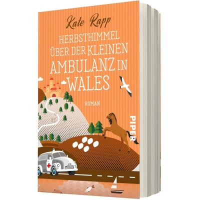 Piper Herbsthimmel über der kleinen Ambulanz in Wales, Belletristik von Kate Rapp Piper Herbsthimmel über der kleinen Ambulanz in Wales, Belletristik von Kate Rapp