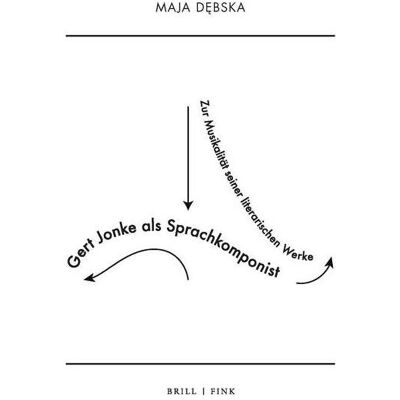 Brill Gert Jonke als Sprachkomponist, Fachbücher von Maja Dębska Brill Gert Jonke als Sprachkomponist, Fachbücher von Maja Dębska