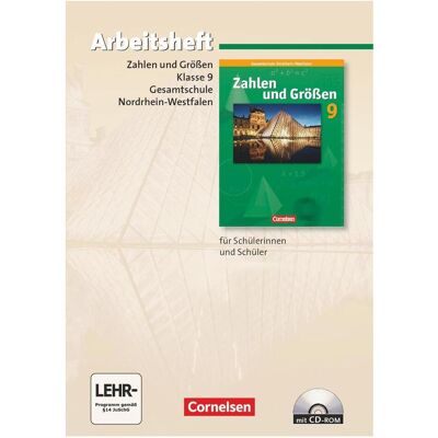 Cornelsen Zahl.+Gröss.Ker.NRW 9 AH+EL, Schulbücher von Reinhold Wennekers Koullen, Martina Verhoeven, Ines Knospe, Ilona Gabriel, Udo Wennekers Cornelsen Zahl.+Gröss.Ker.NRW 9 AH+EL, Schulbücher von Reinhold Wennekers Koullen, Martina Verhoeven, Ines Knospe, Ilona Gabriel, Udo Wennekers